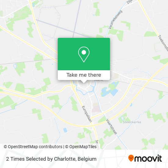 2 Times Selected by Charlotte map