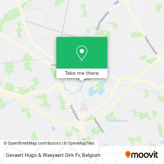 Gevaert Hugo & Waeyaert Dirk Fv map