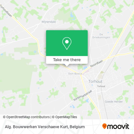 Alg. Bouwwerken Verschaeve Kurt map