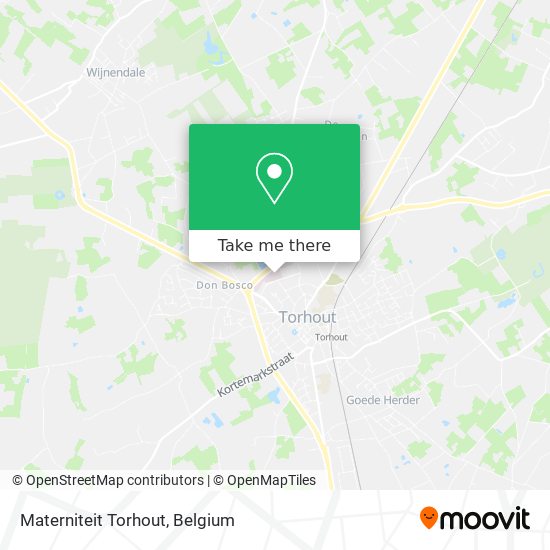 Materniteit Torhout plan