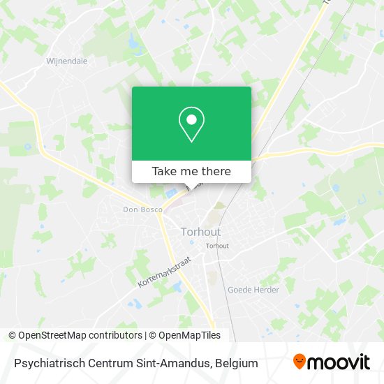 Psychiatrisch Centrum Sint-Amandus map