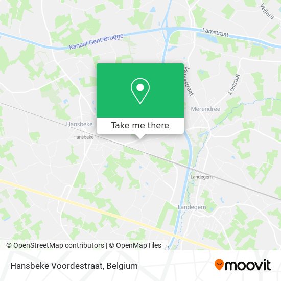 Hansbeke Voordestraat plan