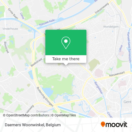 Daemers Woonwinkel map