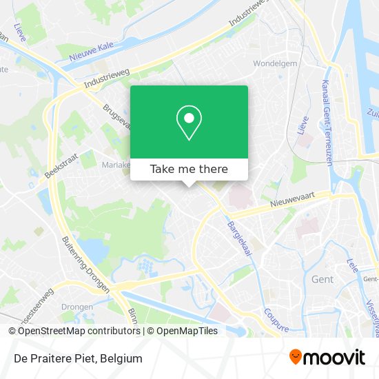 De Praitere Piet map