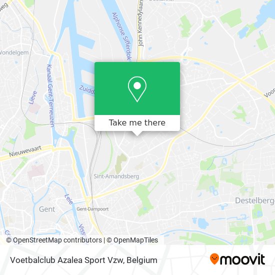 Voetbalclub Azalea Sport Vzw plan