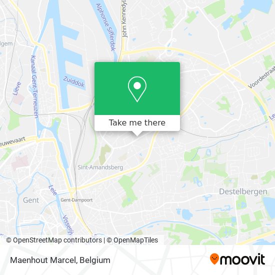 Maenhout Marcel map