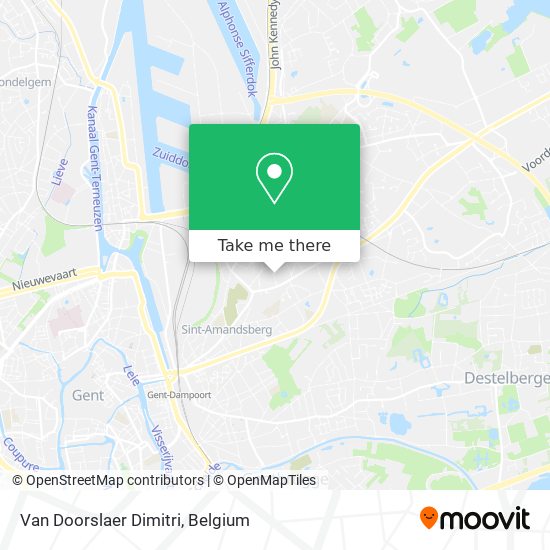 Van Doorslaer Dimitri map