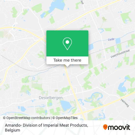 Amando- Division of Imperial Meat Products plan