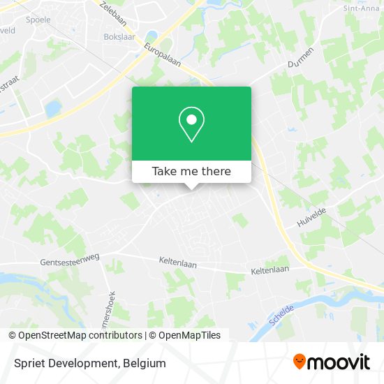 Spriet Development map