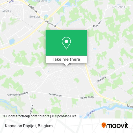 Kapsalon Papijot map