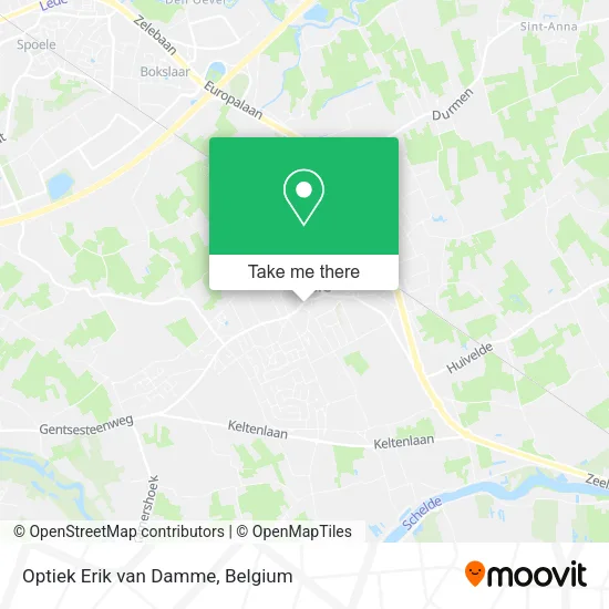 Optiek Erik van Damme plan