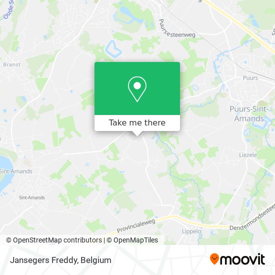 Jansegers Freddy map