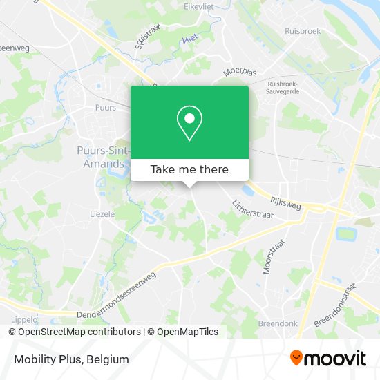 Mobility Plus map