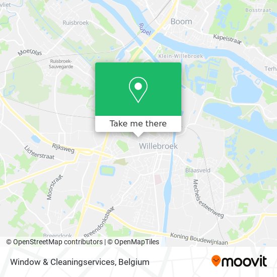 Window & Cleaningservices map