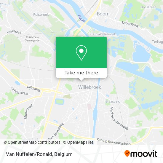 Van Nuffelen/Ronald map