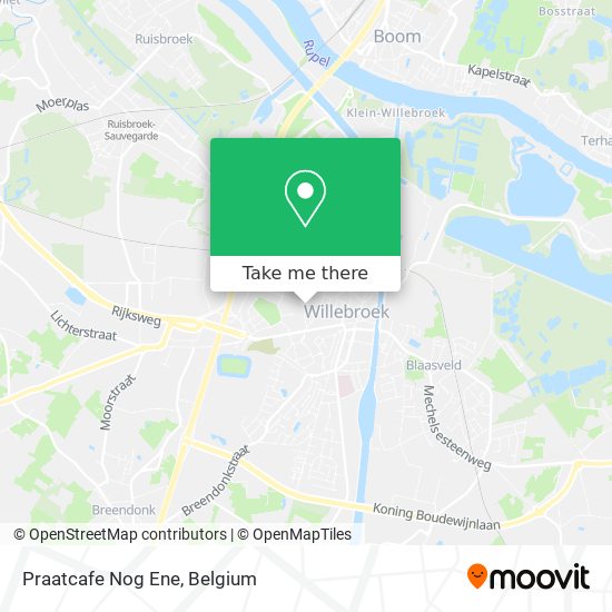 Praatcafe Nog Ene map