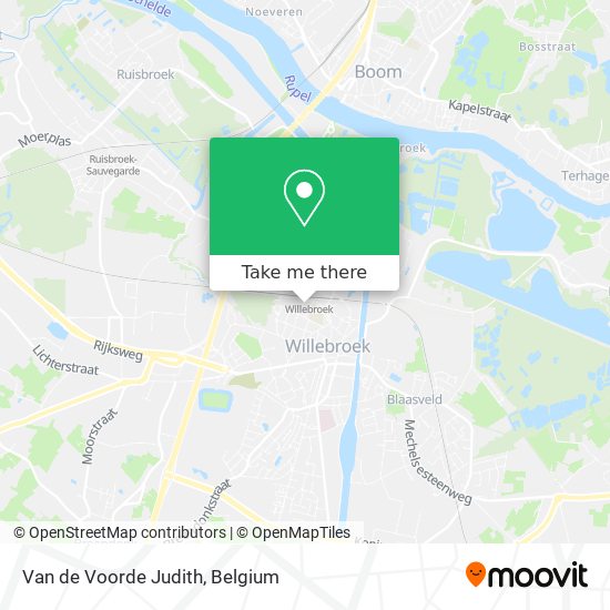 Van de Voorde Judith map