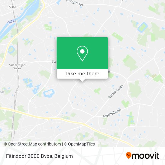 Fitindoor 2000 Bvba map