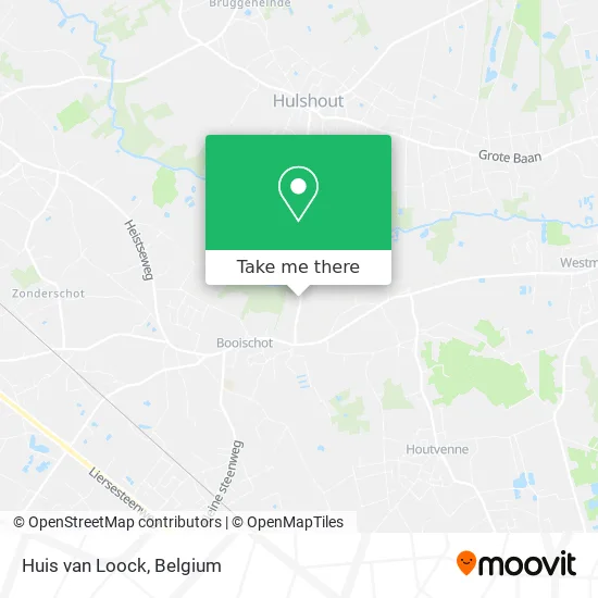 Huis van Loock map