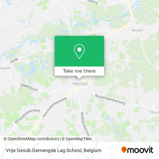 Vrije Gesub.Gemengde Lag.School map