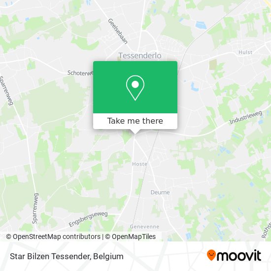Star Bilzen Tessender map