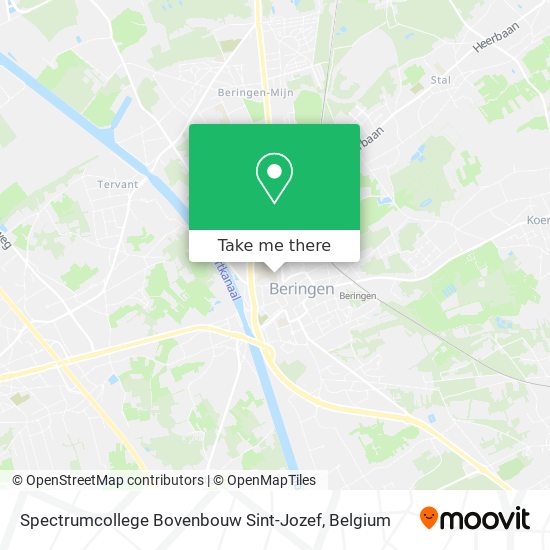 Spectrumcollege Bovenbouw Sint-Jozef map