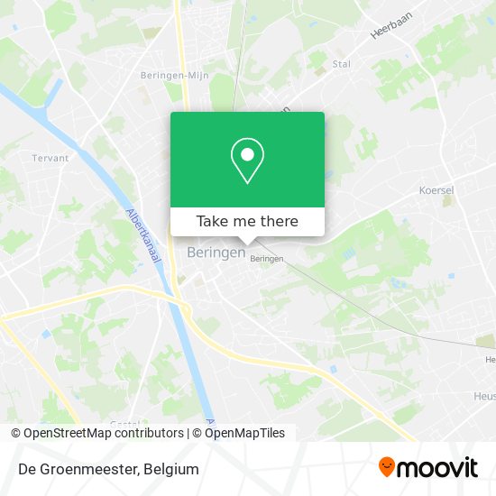 De Groenmeester map