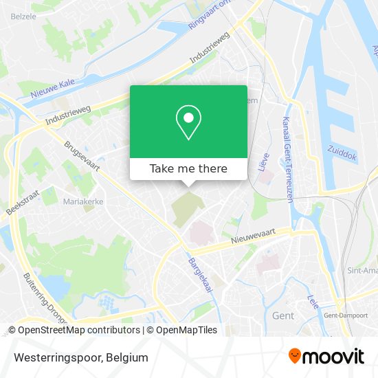 Westerringspoor map