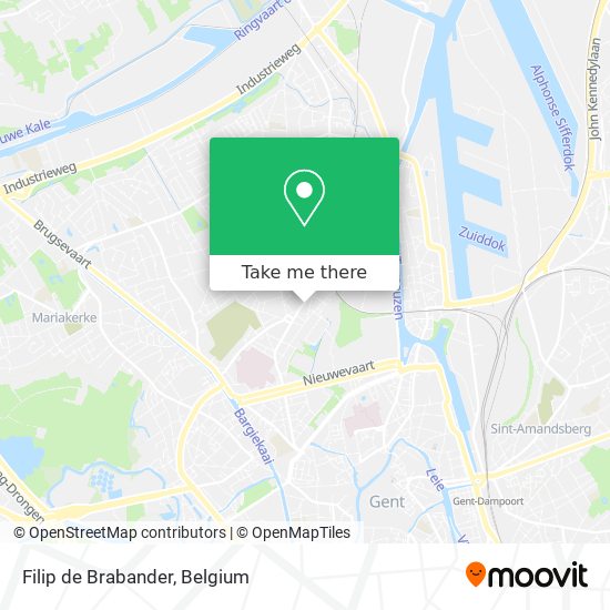 Filip de Brabander map