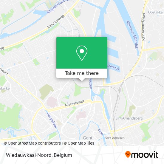 Wiedauwkaai-Noord plan