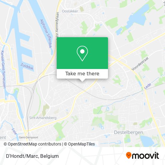 D'Hondt/Marc map