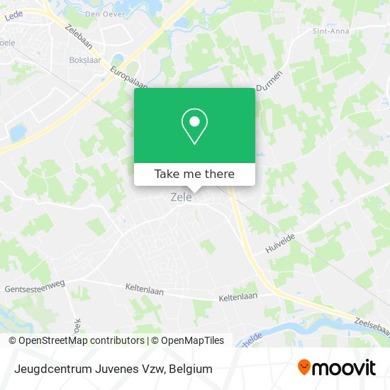 Jeugdcentrum Juvenes Vzw map