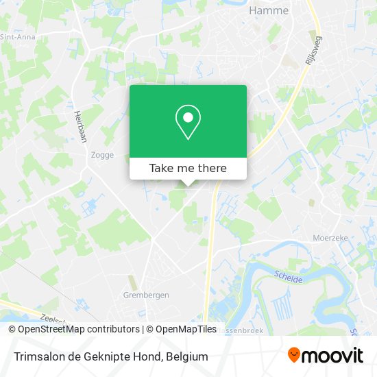 Trimsalon de Geknipte Hond map