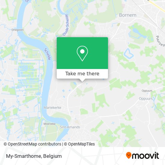 My-Smarthome map