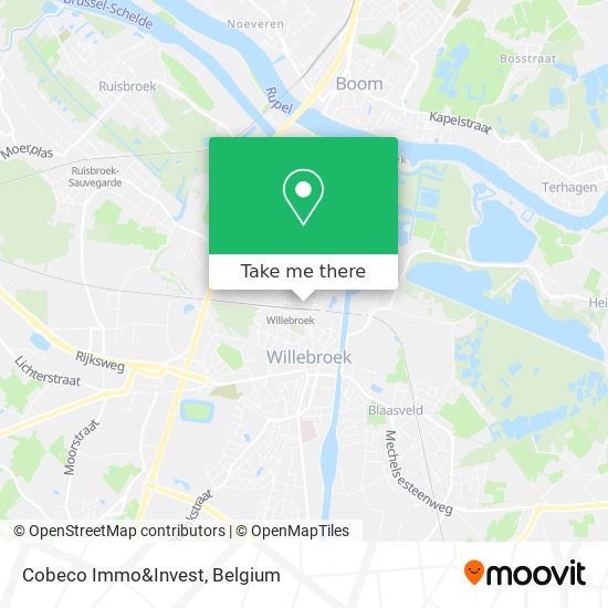 Cobeco Immo&Invest map