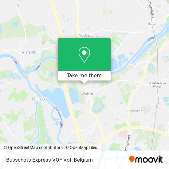 Busschots Express VOF Vof plan