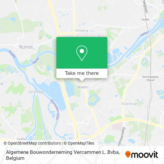 Algemene Bouwonderneming Vercammen L. Bvba plan