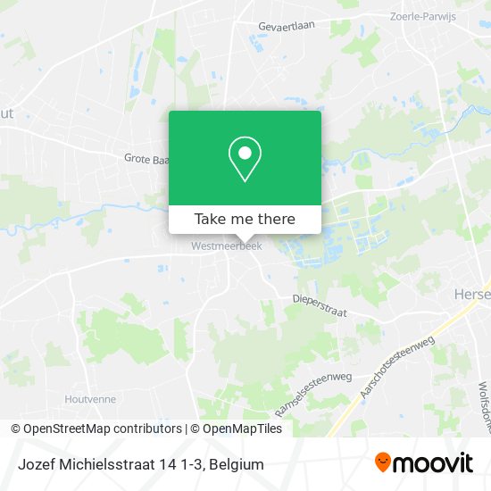 Jozef Michielsstraat 14 1-3 map