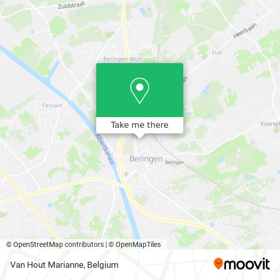 Van Hout Marianne map