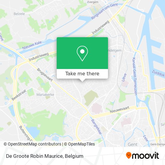 De Groote Robin Maurice map