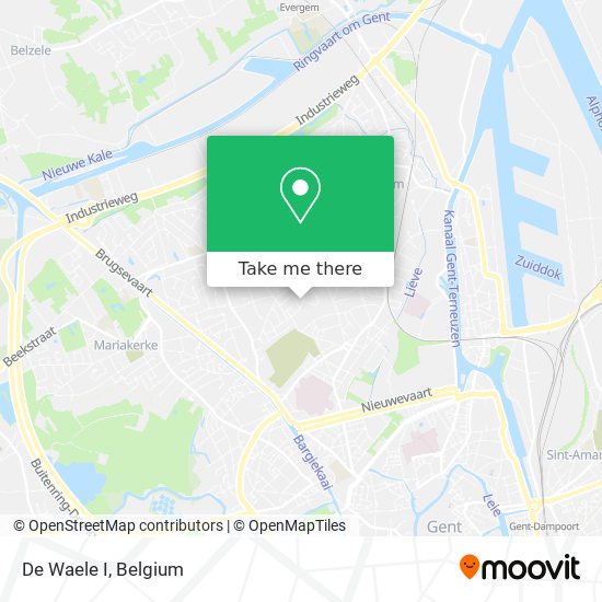 De Waele I map