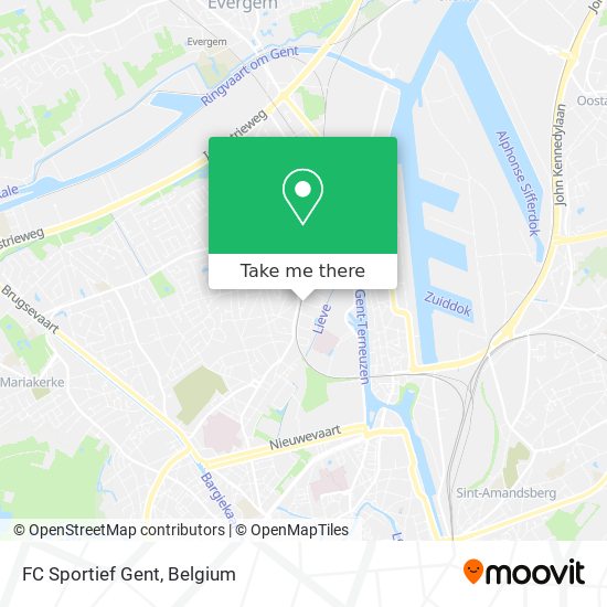 FC Sportief Gent map