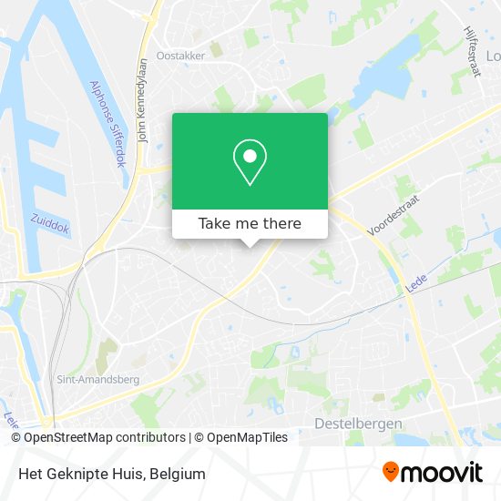 Het Geknipte Huis map