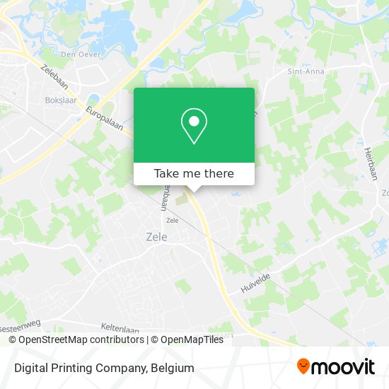 Digital Printing Company map