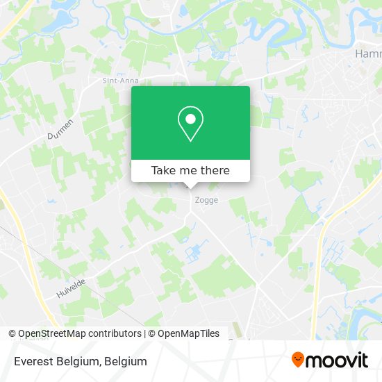 Everest Belgium map