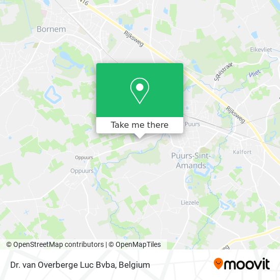 Dr. van Overberge Luc Bvba plan