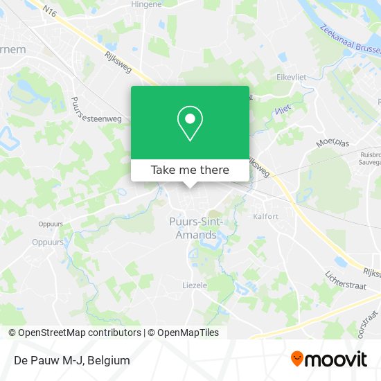 De Pauw M-J map