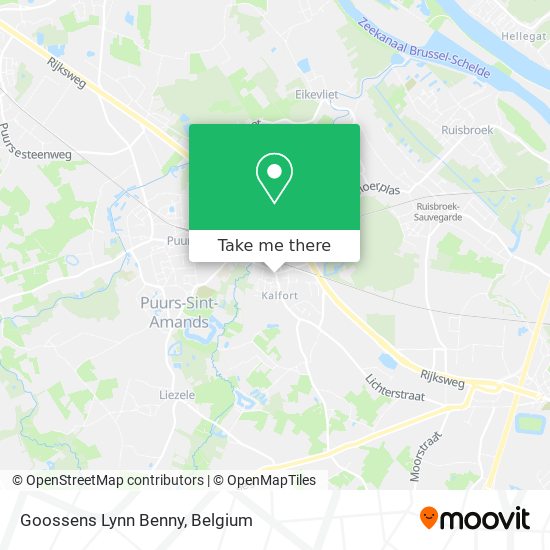 Goossens Lynn Benny map