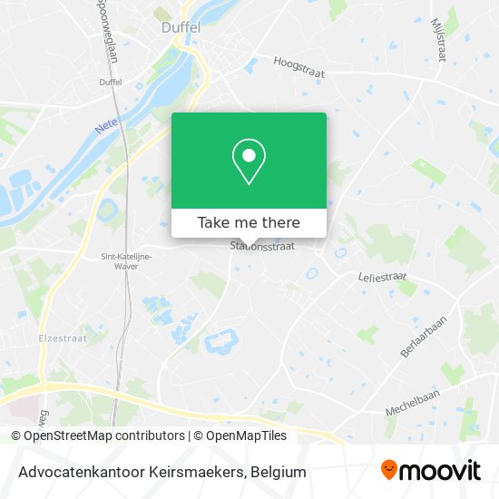 Advocatenkantoor Keirsmaekers map