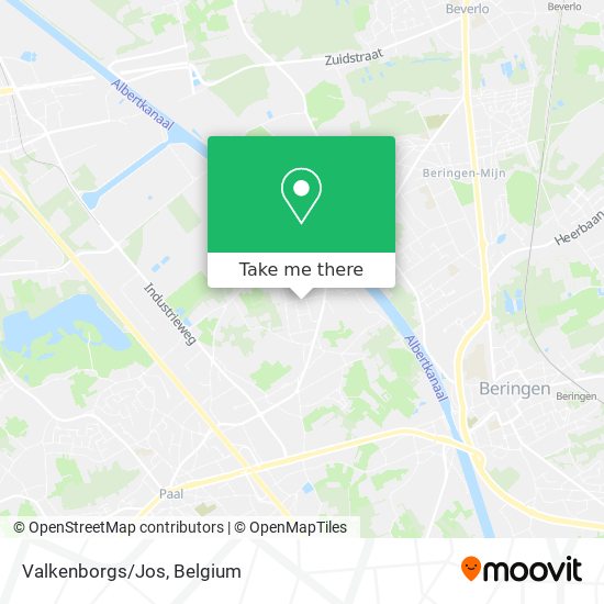 Valkenborgs/Jos map